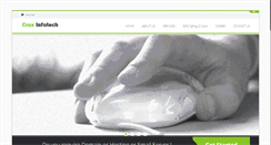 Desktop Screenshot of cruxinfotech.com